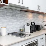 Bright Beachfront Studio With Terrace & Aircon